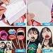 Party Photo Booth Props, Coxeer 40Pcs Funny Mouth Lips Photo Booth Prop with Stick Selfie Props Accessories for Birthday Wedding Graduation Party and Children's Day Party