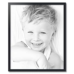 ArtToFrames 29x35 Inch Black Picture Frame, This