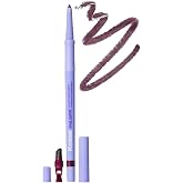 Kosas Soulgazer Waterproof and Smudge-Resistant Gel Eyeliner, Night Violet | Waterproof, smudge-resistant gel eyeliner with a sharpener and smudger for smooth application and defined eyes.
