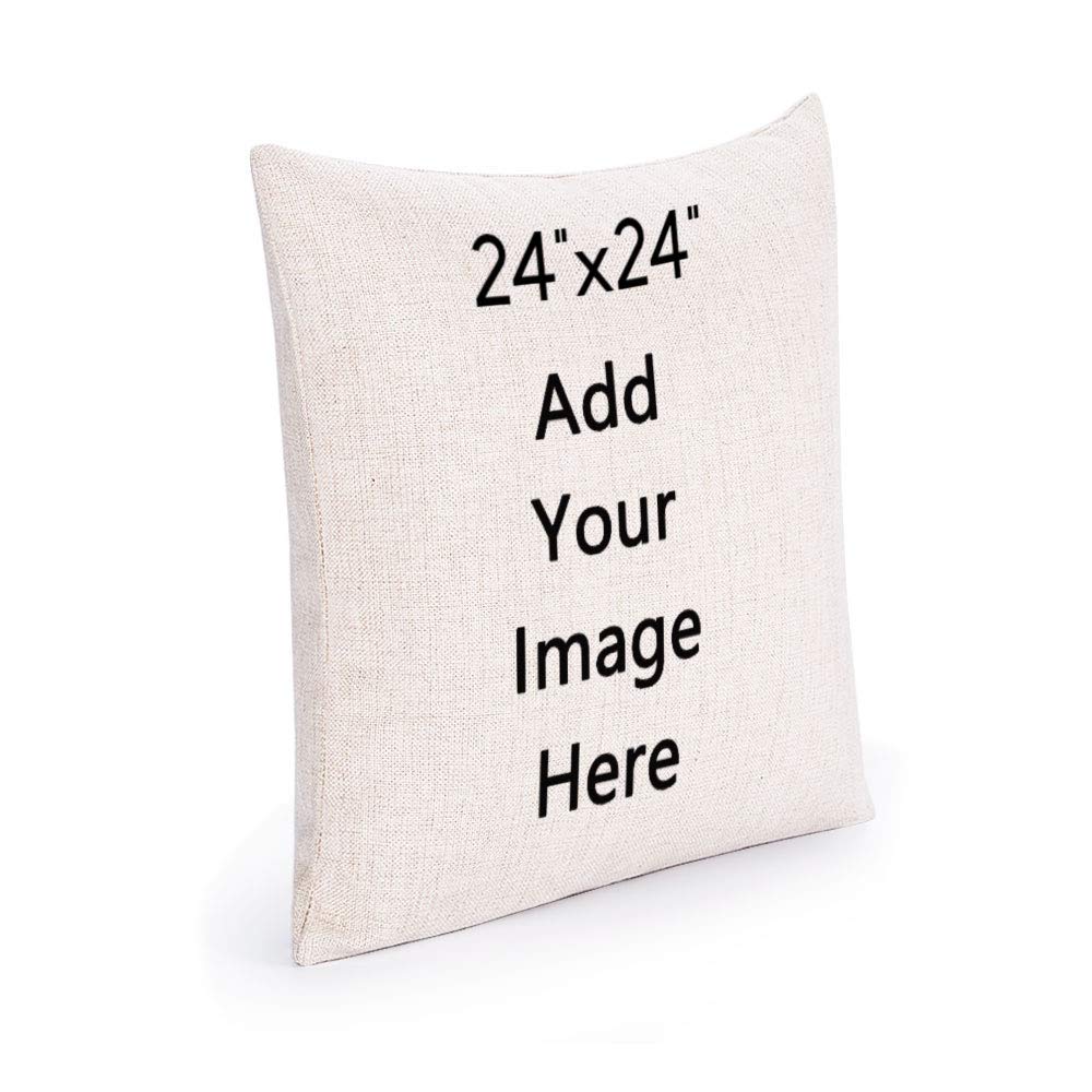 Amazon Com Fabricmcc Personalised Photo Cushion Cover Throw