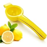 New Star Foodservice 42856 Enameled Aluminum Lemon Squeezer, Yellow