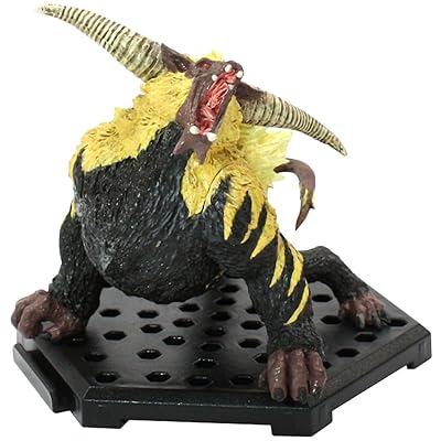 CAPCOM FURIOUS RAJANG フィギュア 復刻版 Monster Hunter Wilds Capcom Figure Builder Creators Model - Gold