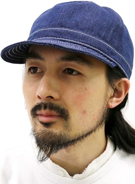 Amazon ベンデイビス Ben Davis 1color メンズ 帽子 キャップ ブランド デニム ワークキャップ サイクリングキャップ F ブルー キャップ 通販