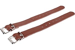 Abaodam 1 Pair of Bike Basket Strap Front Handlebar Storage Basket Strap Adjustable Scooter PU for Adult and Kids