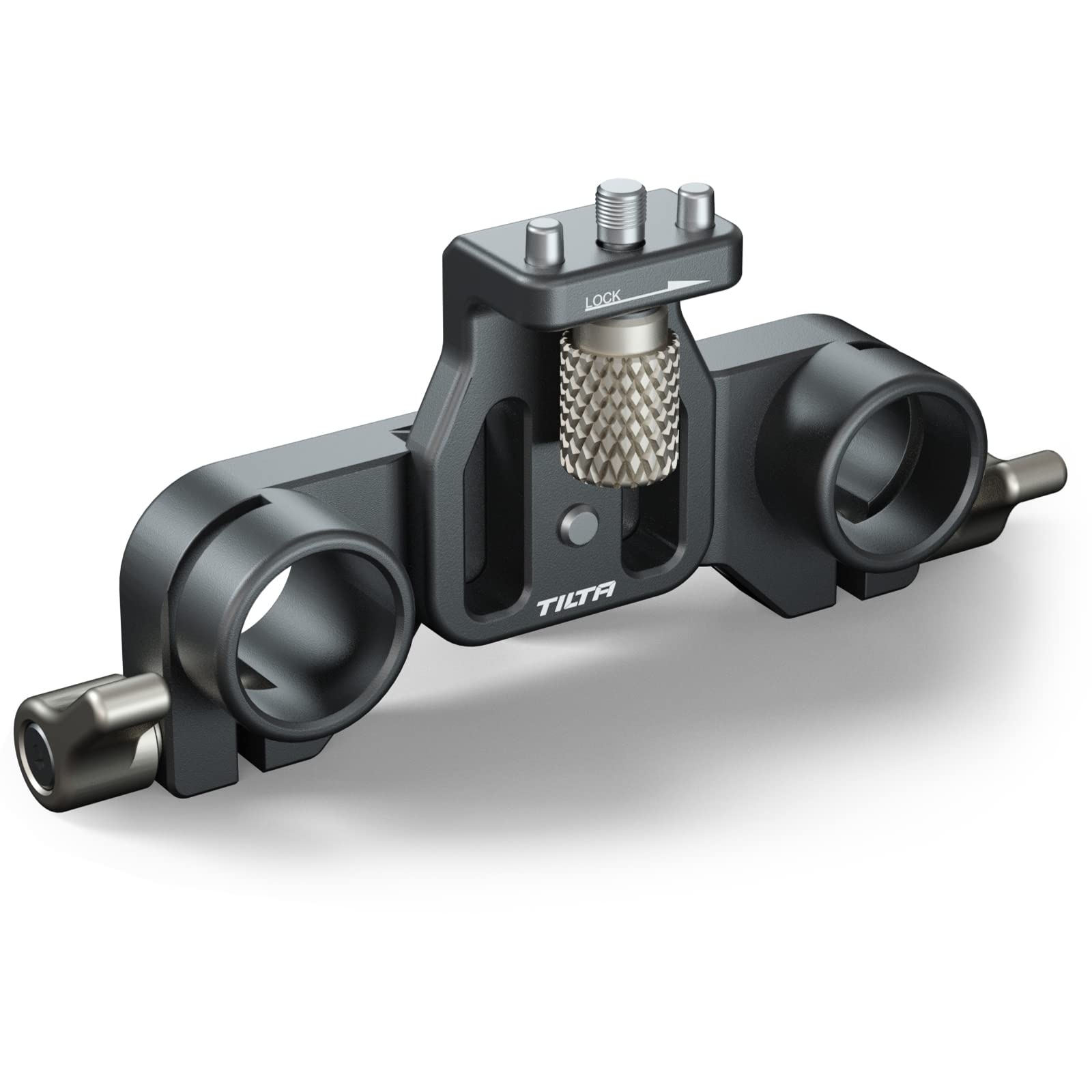 TILTA LWS Rod Support 15mm for Tilta Mirage Matte Box, Dual Rod Len Support Locating Pins Horizontal Adjustment MB-T16-LS