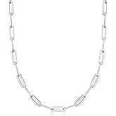 Ross-Simons Charles Garnier Sterling Silver Paper Clip Link Necklace. 17 inches