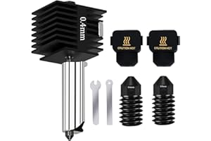 LANKEGU Upgrade Hotend Kit for Bambu Lab A1/A1 Mini, Hot End Assembly 0.4/0.6/0.8mm Hardened Steel Nozzle & Silicone Sock for Bambu Lab 3D Printer Part