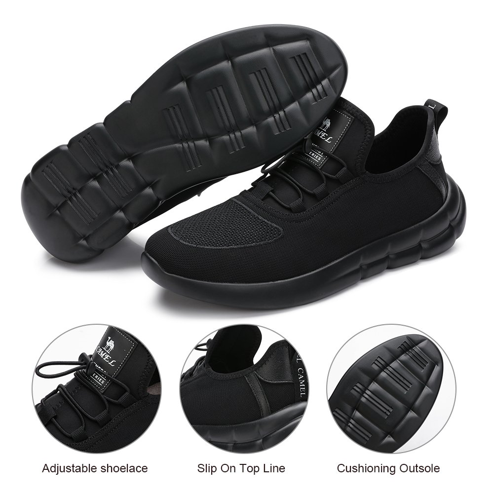 CAMEL CROWN Men’s Walking Shoes Cushion Trail Running Shoes Casual Fashion Sneakers for Gym Sports Shoes