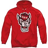 North Carolina State University Official Distressed Primary Unisex Adult Pull-Over Hoodie