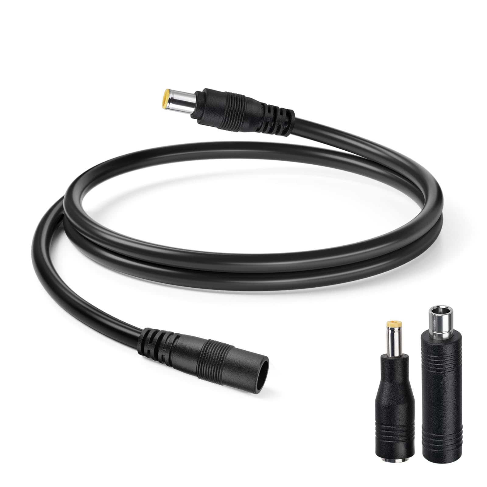 Photo 1 of DC Power Extension Cable, 14AWG 2FT 8mm Male to Female Extension Cord Compatible with Solar Panel Portable Power Stations