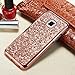Grand Prime Glitter TPU Case, Houshine Premium Electroplated Bumper Bling Soft Cover Case for Samsung Galaxy Grand Prime, Rose Gold