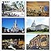 US National Monuments postcards pack - Set of 25 individual postcards featuring America’s most famous national monuments and man made landmarks