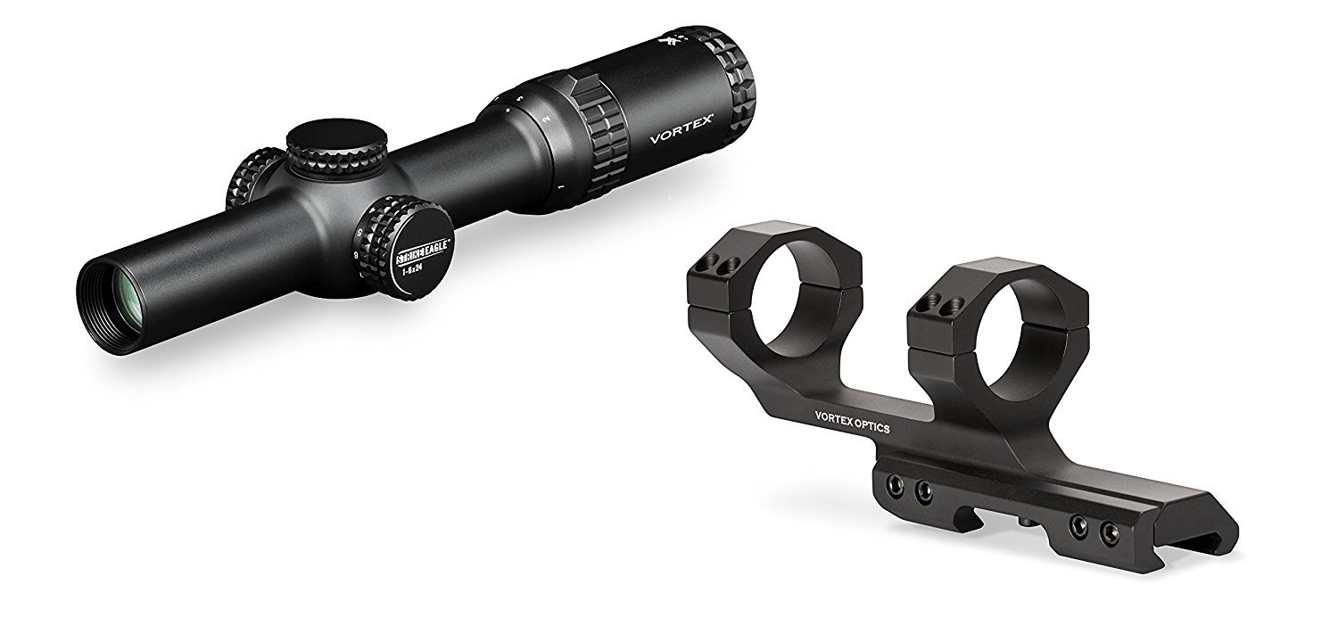 1.Vortex Optics Strike Eagle 1-6x24mm SFP Riflescope