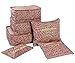 Yuhan Pretty Packing Cubes Set Travel Luggage Organizers Bags Cubes & Pouches