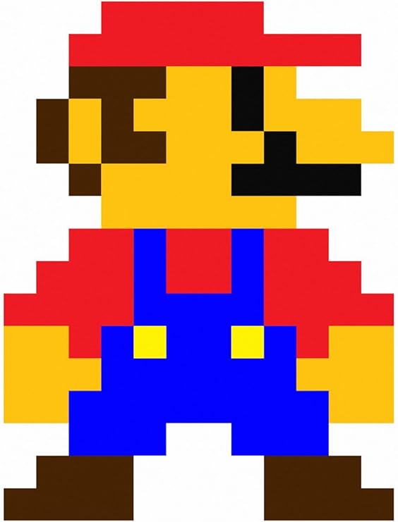 Amazon マリオ8ビットピクセル古いクラシックレトロゲームポスター x30 Inches アートフレーム ポスター オンライン通販