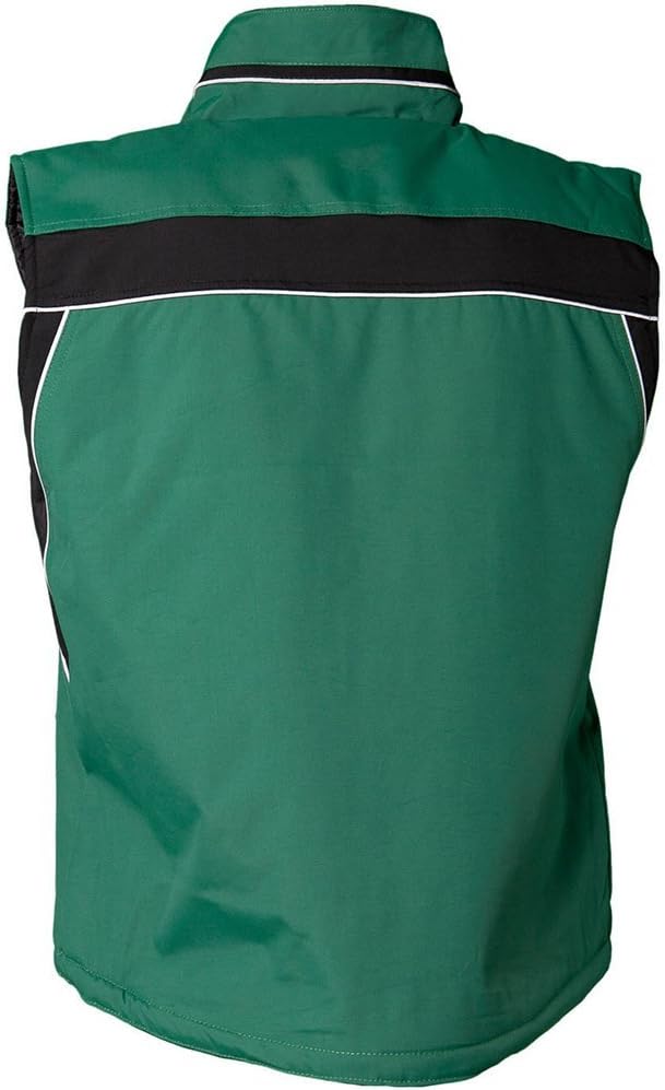 Planam 2585052 Size Large "Plaline" Winter Vest - Green/Black - Image 5