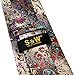 S&W SHLAX&WING Tie Set Men's Necktie Grey Foral Extra Long Size 63
