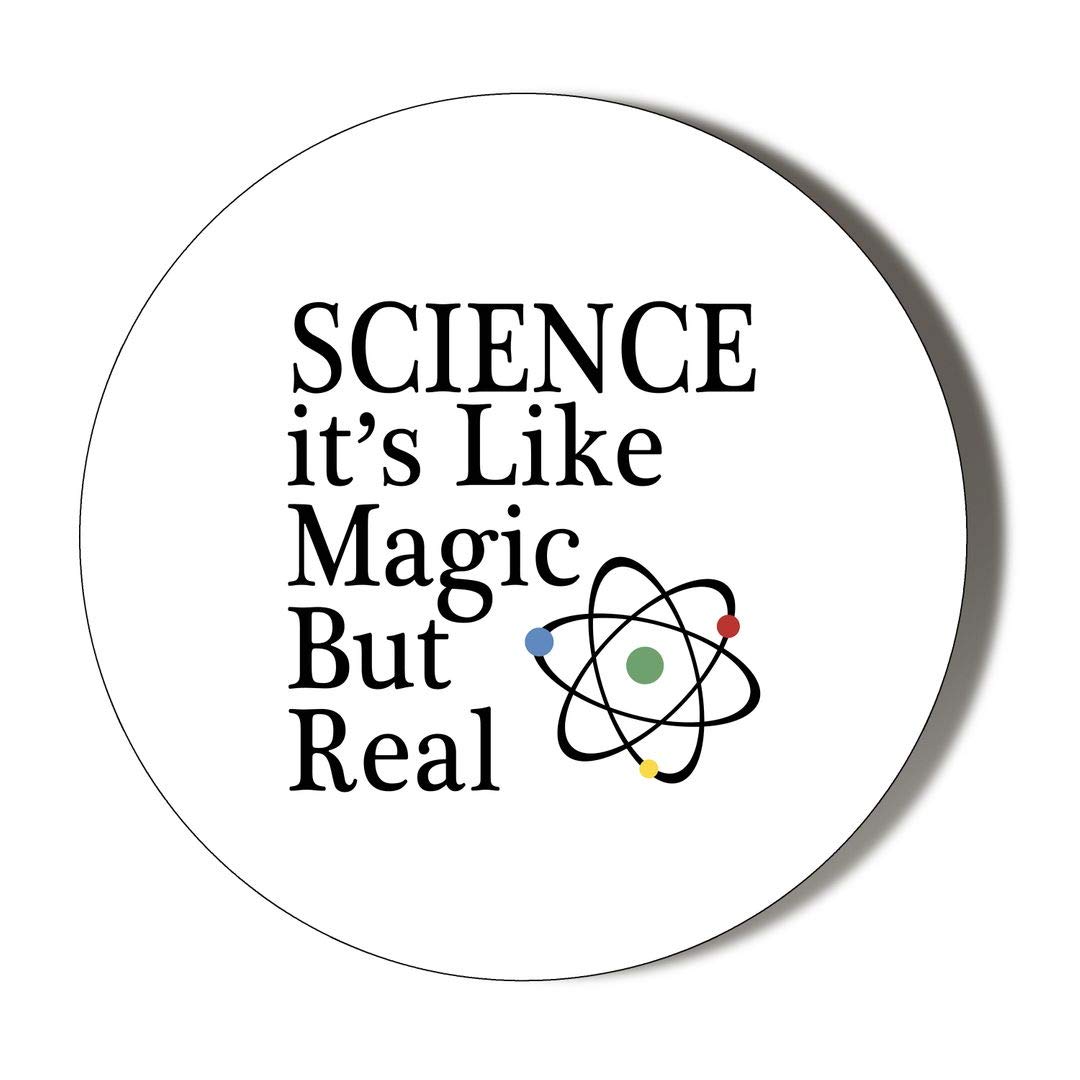 Gift Insanity Imán para Nevera con Texto en inglés Science it is ...