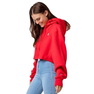 CHAMPION Reverse Weave Cropped Hoodie with Raw Hem Sri Lanka Ubuy