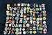 Disney Trading Pin Lot of 25 Lapel Collector Pins - No Doubles by Disney