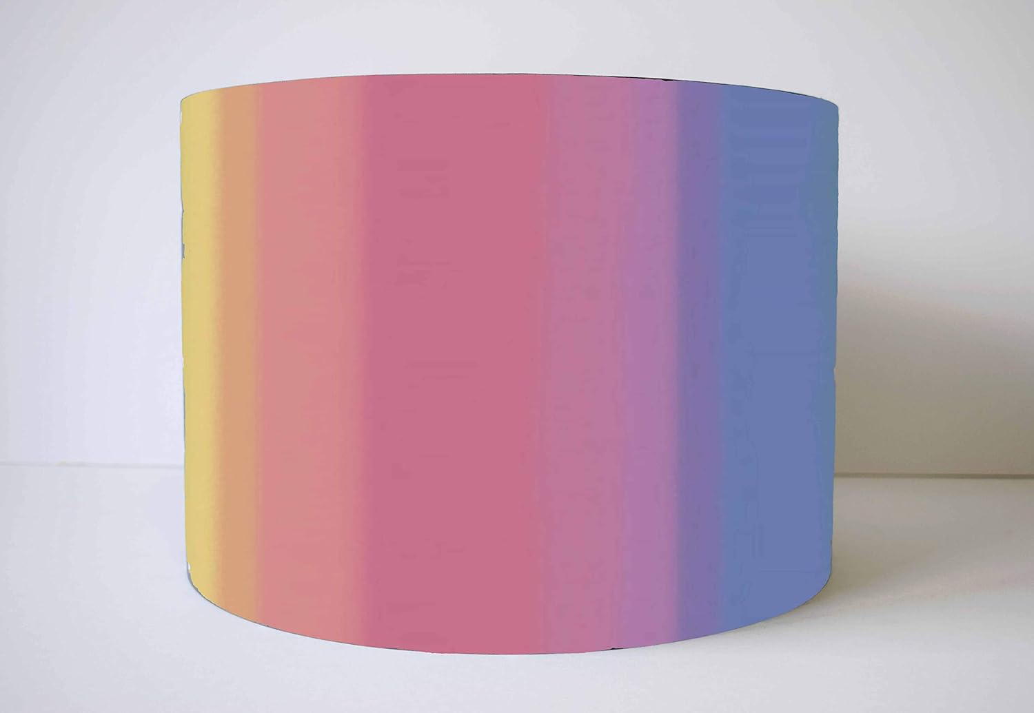 Pastel Rainbow Ombre Lampshade, Girl Bedroom Decor Ceiling Pendant