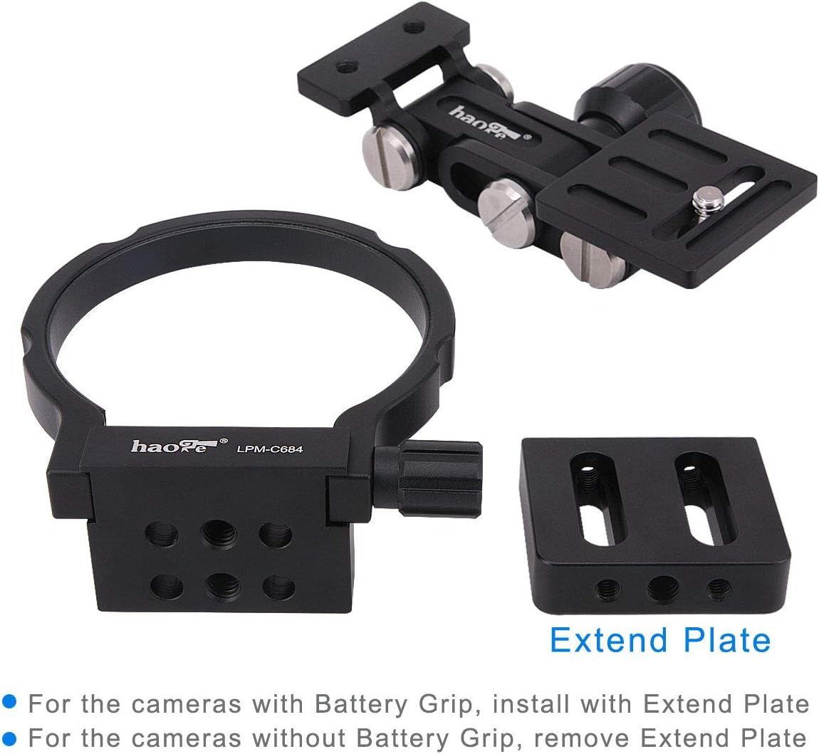Haoge Camera Lens Bayonet Support Holder Bracket Protector Designed for Canon EF 500mm f/4L IS & IS II - Image 5
