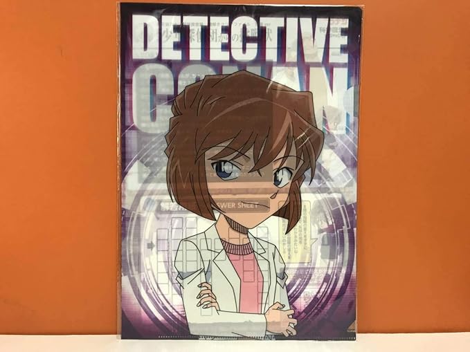 Amazon 名探偵コナン 科学捜査展 謎解き クリアファイル 灰原 Ver 真実への推理 ある少年探偵団からの挑戦状 グッズ 青山剛昌 アイドル 芸能人グッズ 通販