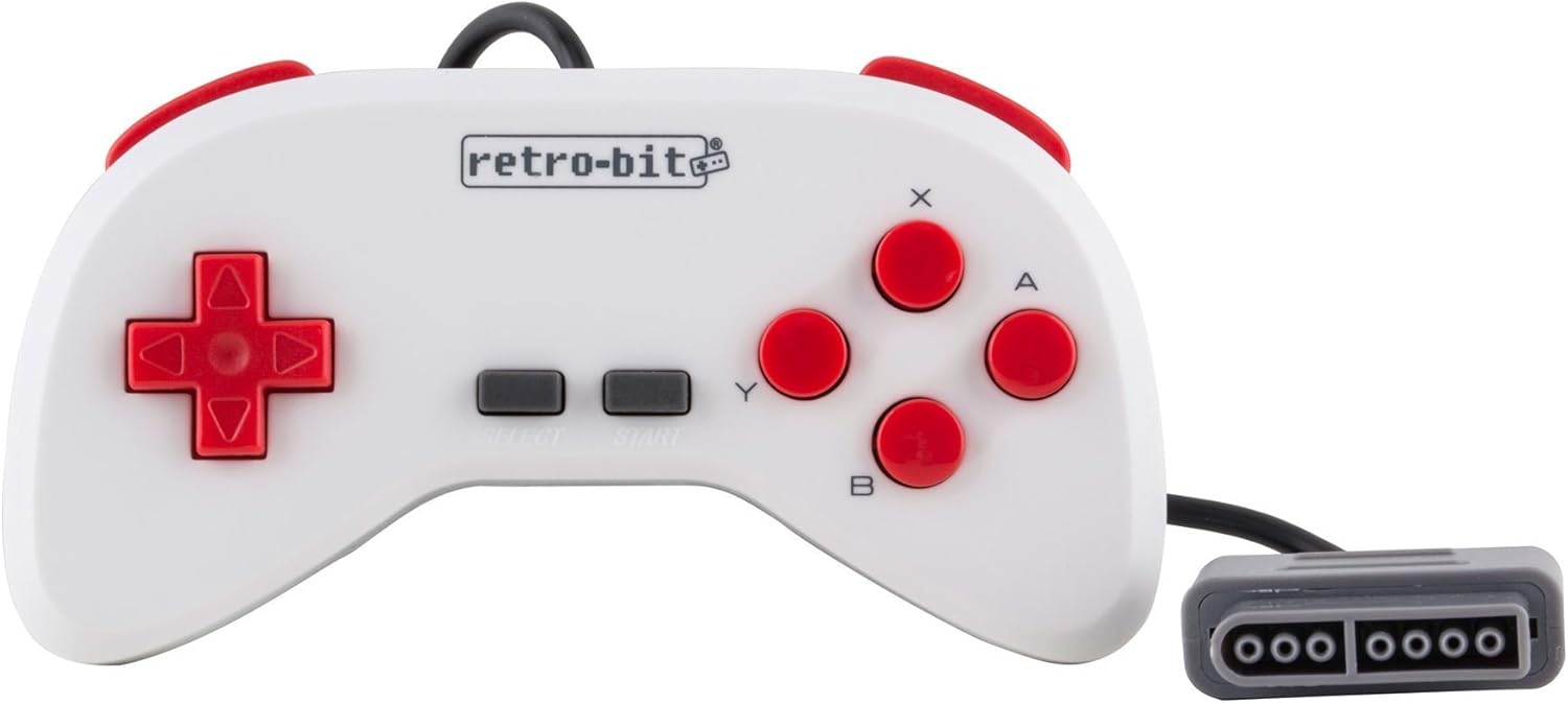 Retro-Bit Super Retro Trio HD Plus 720P 3 in 1 Console System (2019) for Original NES, SNES, and Sega Genesis Games - Red/White: Computers & Accessories