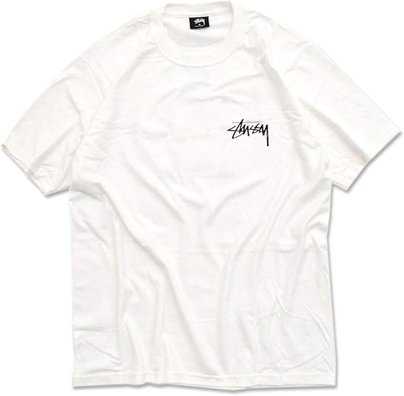 Amazon ステューシー Tシャツ 半袖 メンズ Shrooms サイズs ホワイト 並行輸入品 Tシャツ カットソー 通販