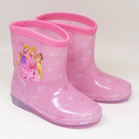 Amazon Co Jp ディズニープリンセス 長靴 14 0cm ピンク 雨の日 カバー 長靴 レインブーツ 傘 レインコート おもちゃ