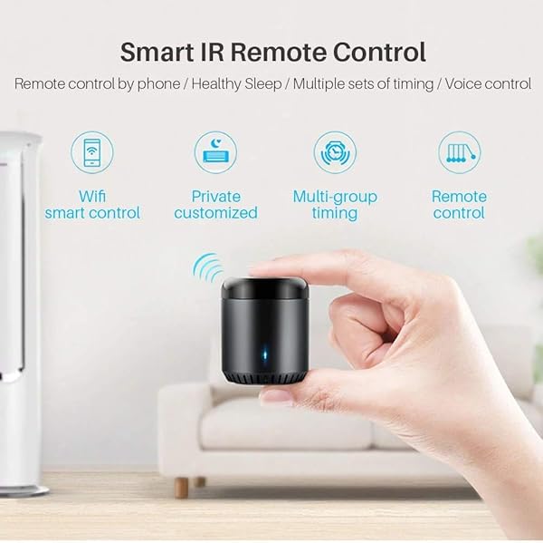 RM Mini3 WiFi IR Control Remoto Universal Smart Home Autosolution Compatible con Alexa y Google Home