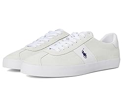 POLO RALPH LAUREN, Men, Court Vulc Leather-Suede