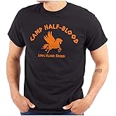 Brisco Brands Camp Half Blood Greek Mythology Graphic T Shirt Men or Women