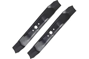 Fourtry Replacement 942-0610A Mower Blades Compatible with MTD LT-400 Riding Mowers, Mulching Blades Fit for Troy-Bilt Tuffy 