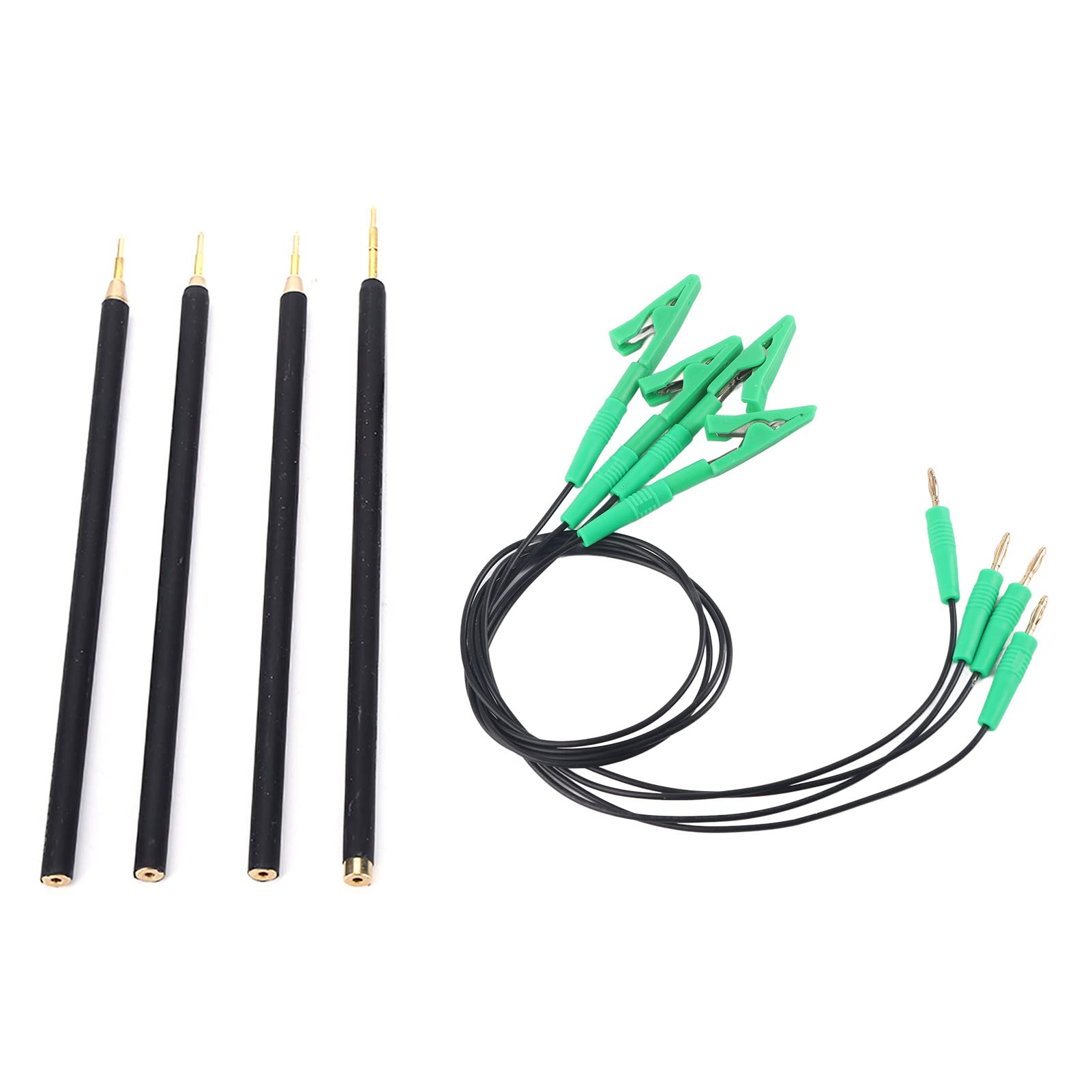 Probe Pen Kit, 4Pcs/set Probe Pens LED BDM Frame Pins with Connect Cable Replacement for KTAG/KESS ECU Board