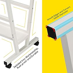 MEEDEN Print Rack - Art Storage Rack with Rolling