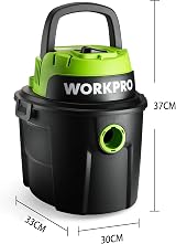 WORKPRO Wet Dry Vacuum Cleaner 1200W 10L 3 in 1 Blower Car Garage DIY view 6