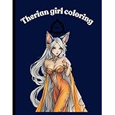 Therian Girl Coloring: 50 illustrations