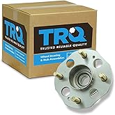 TRQ Rear Wheel Bearing & Hub Assembly with ABS Sensor Compatible with 1991-1993 Honda Accord