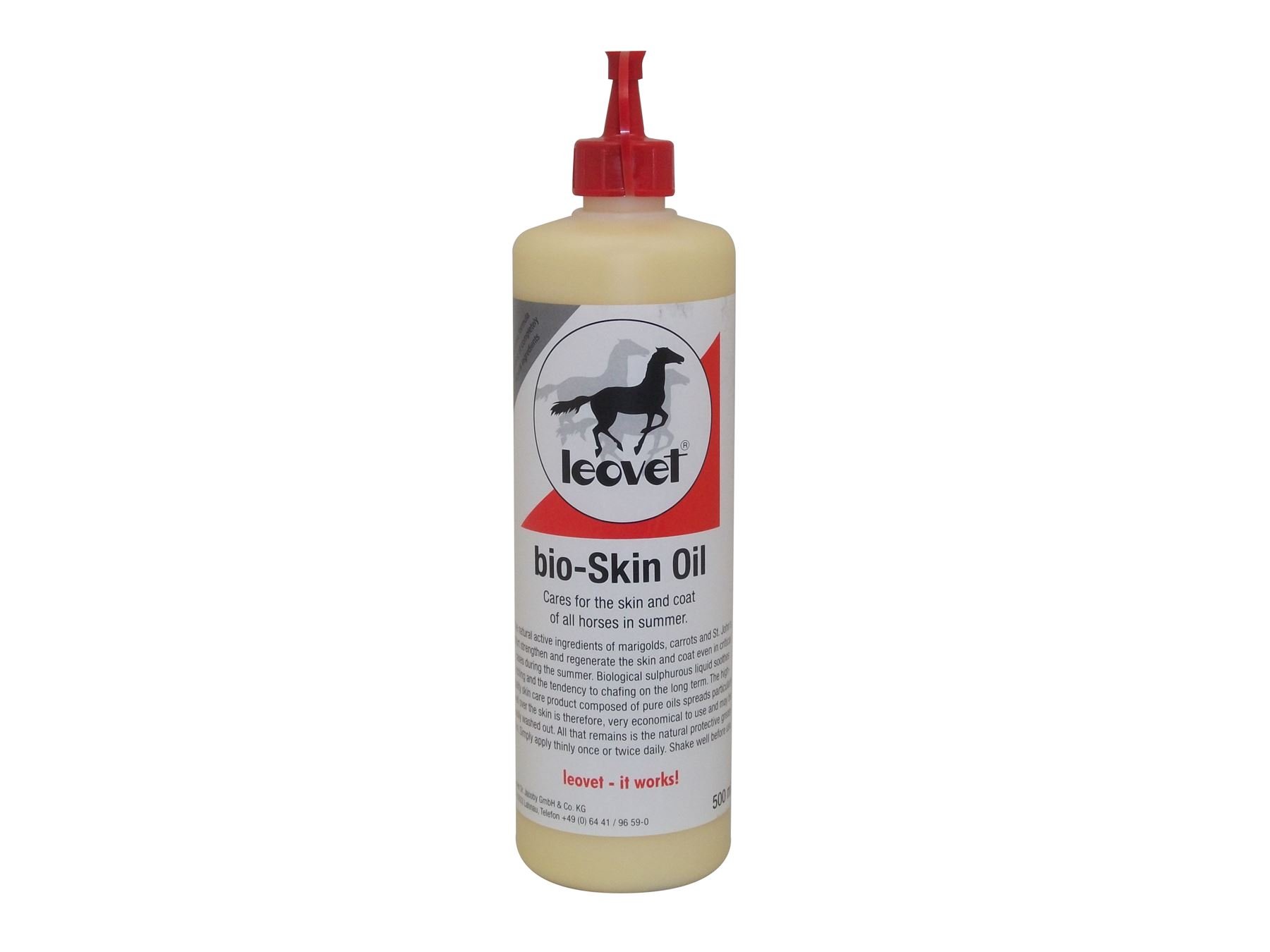 Leovet Bio-Skin Oil Horse Care and First Aid, 500 ml