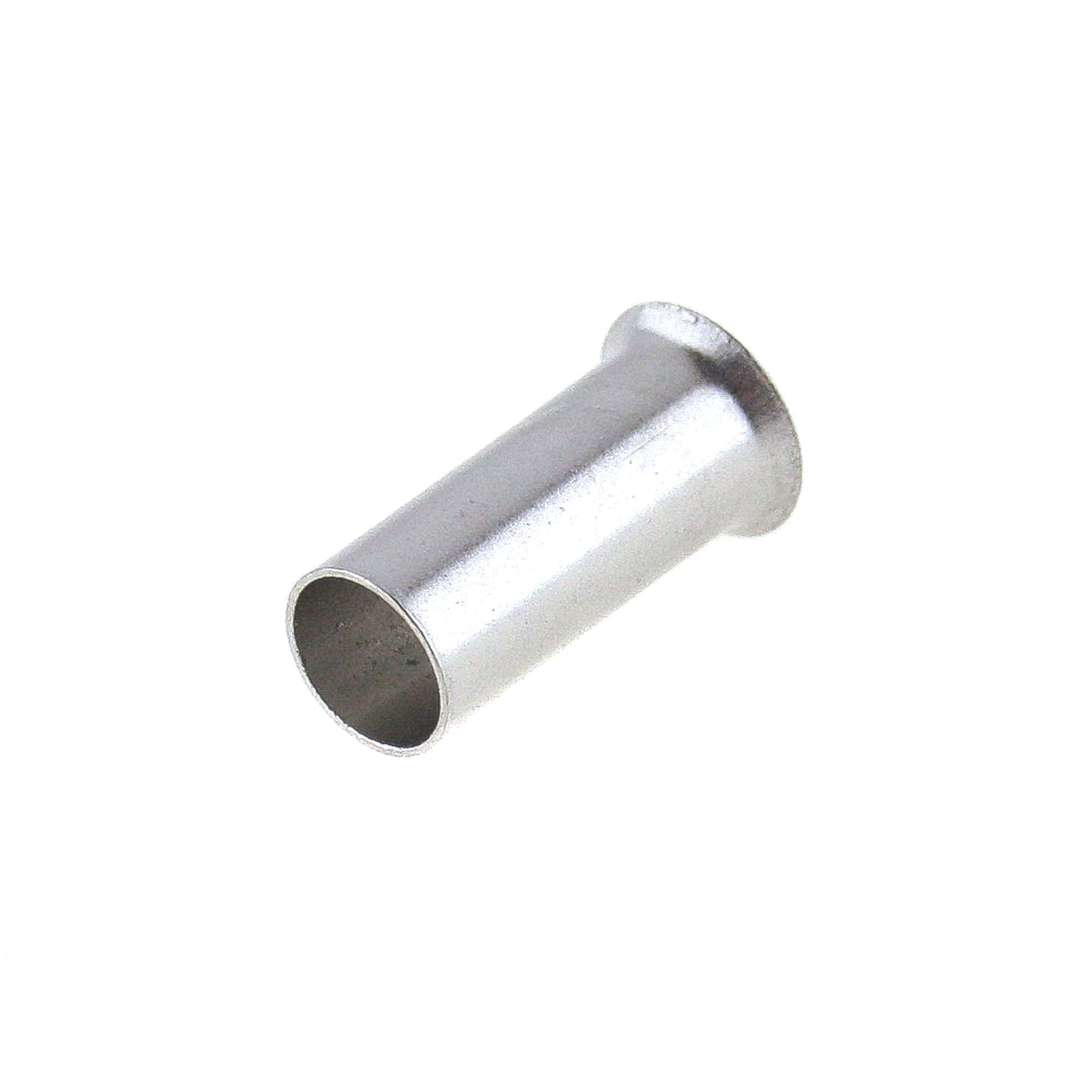 SeKi 14237 10.0 mm², blank, pack of 100 ferrules, silver, 10 mm²