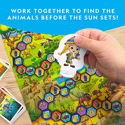 NATIONAL GEOGRAPHIC My First Safari Board Game for Kids 46 Animal