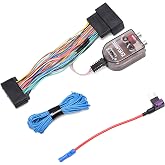 CADUFUELLY Factory Radio Add a Subwoofer Amplifier Wire Harness Replacement for Ford F150 F250 F350 F450 F550 2011-2018 Factory Radio