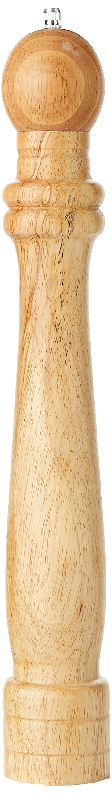 Premier Housewares Pepper Mill, 15 inch/38 cm - Rubber Wood