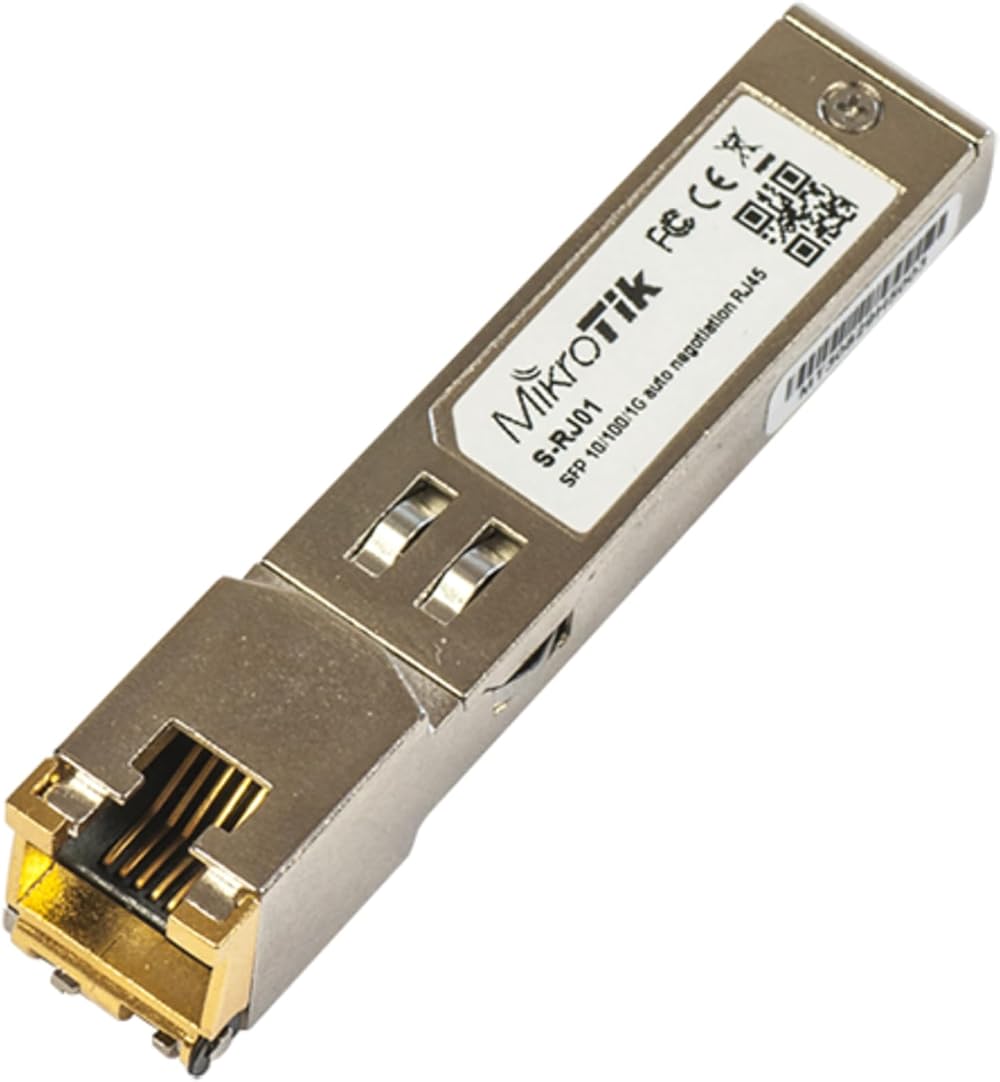 MikroTik S-RJ01 Gigabit Network Switch Module 0-85 C RoHS Compliant