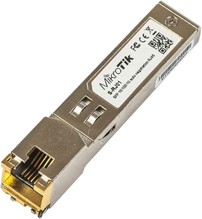 MikroTik S-RJ01 Gigabit Network Switch Module 0-85 C RoHS Compliant