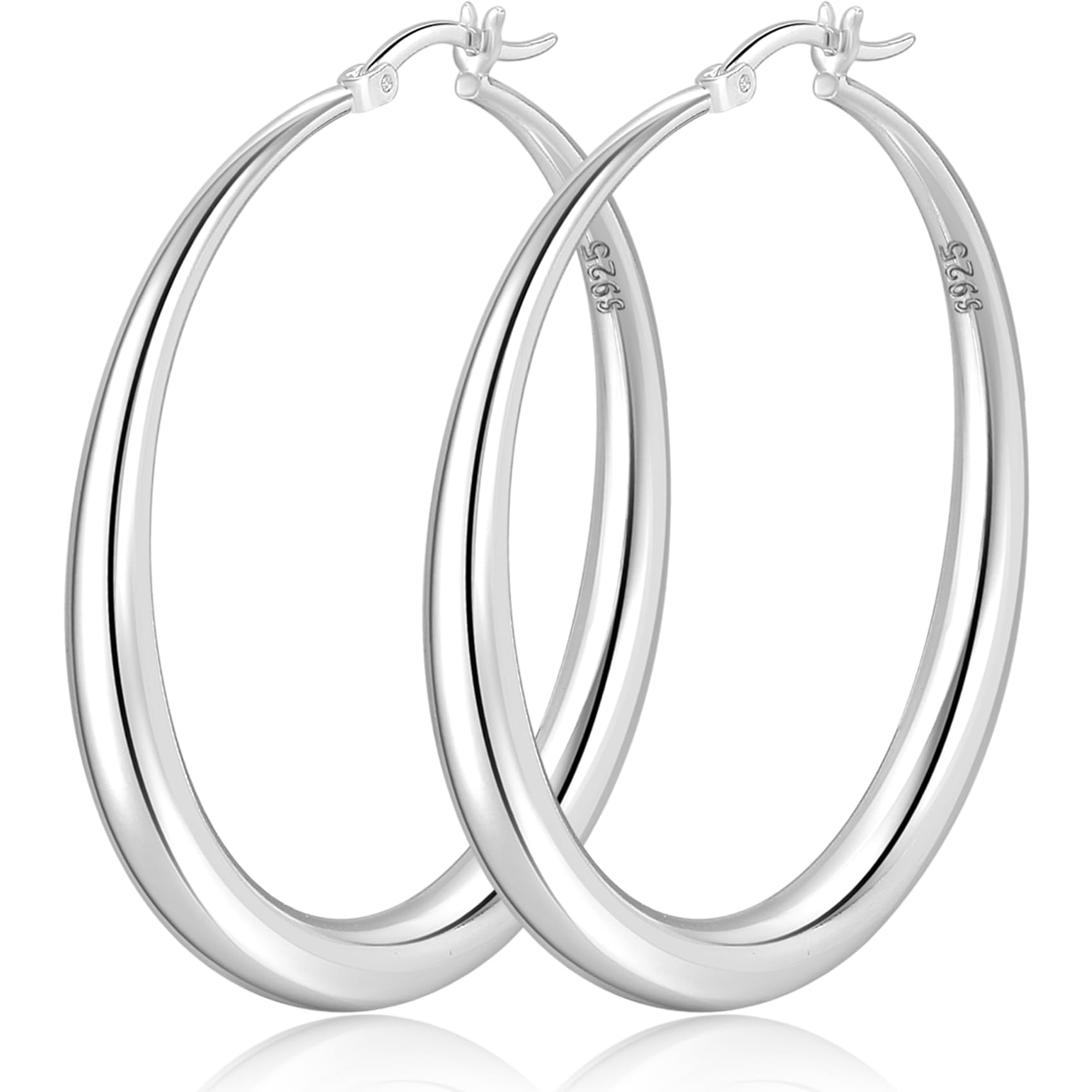 Sterling Silver Hoop Earrings