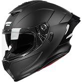 Crown Racing LW600 Full Face Motorcycle Helmet, DOT