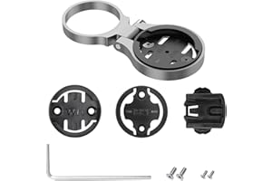 DGRYJHL Out Front Bike Computer Mounts, Adjustable Bicycle Extended Mount, Road Cycling for Garmin Stem Mount Compatible for Wahoo Elemnt, for Elemnt Bolt, for Elemnt Mini, for Garmin, for Bryton, for Cateye