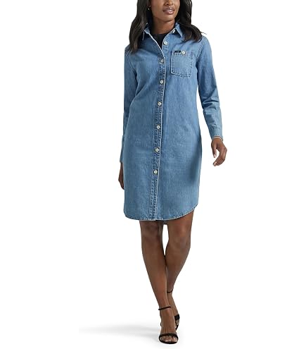 legendary jersey dress Lee Women's Sheath Dress, Mood Indigo, Small at Amazon Women's Clothing store 122625-1